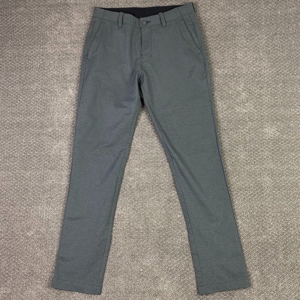 Tommy Bahama Island Zone Pants Men's 30 x 32 Measures 32 x 32 Golf Chino Gray